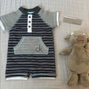 💙SOLD💙 Calvin Klein Ribbed Short Coveralls